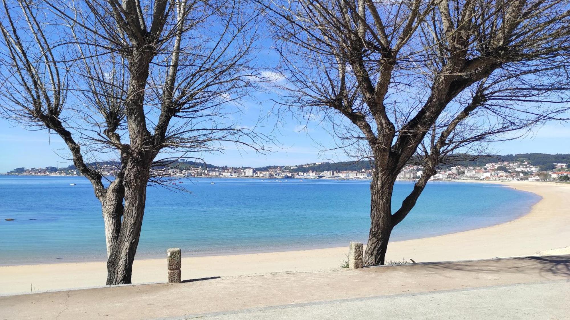 Ferienwohnung Rias Baixas En Ribeira Piso Centrico Con Parking Y Wifi Exterior foto